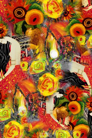 肌理印花华亿平台图片