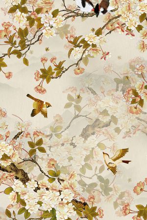 乱花印花华亿平台图片