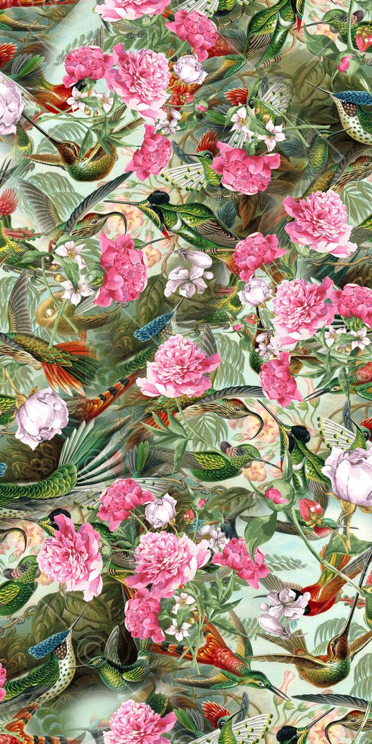 玉兰花印花华亿平台图片