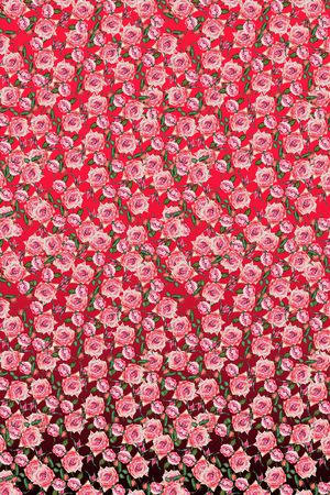 玫瑰印花华亿平台图片