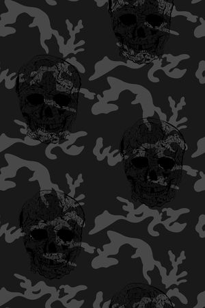 迷彩纹理印花华亿平台图片