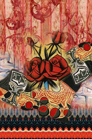 波西米亚印花华亿平台图片