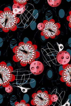 波西米亚印花华亿平台图片