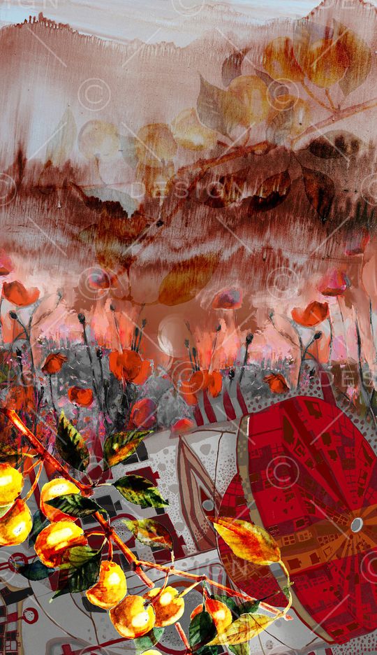 波西米亚印花华亿平台图片