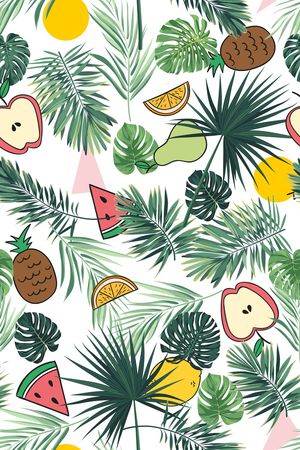 棕榈叶印花华亿平台图片