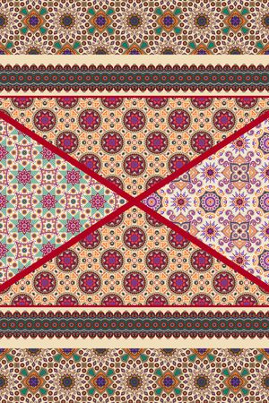 民族风印花华亿平台图片