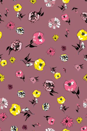 手绘印花华亿平台图片