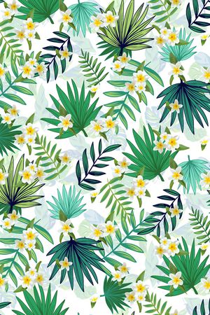 热带雨林印花华亿平台图片