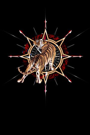 男装印花华亿平台图片