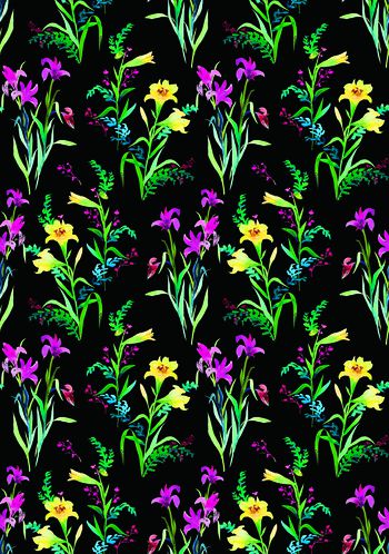 小碎花印花华亿平台图片