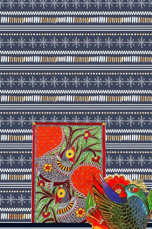 几何印花华亿平台图片