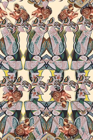 民族风印花华亿平台图片