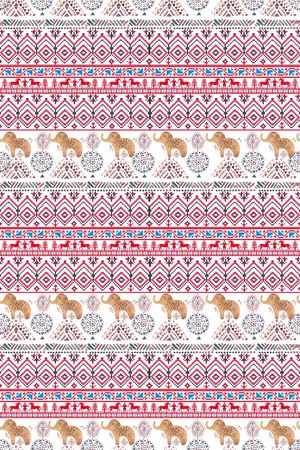 民族风印花华亿平台图片