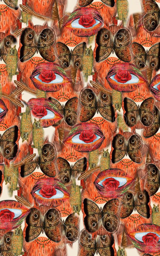 民族风印花华亿平台图片