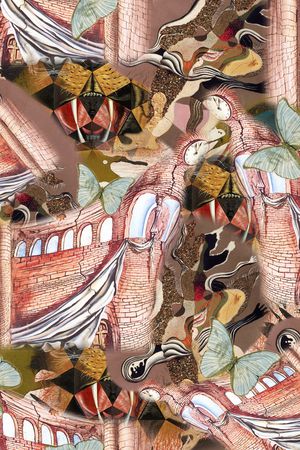 民族风印花华亿平台图片