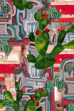 欧式印花华亿平台图片