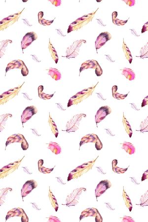 羽毛印花华亿平台图片