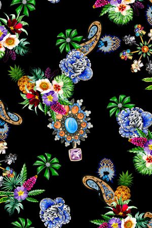 珠宝印花华亿平台图片