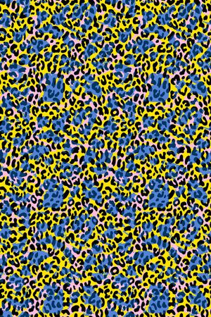 豹纹印花华亿平台图片