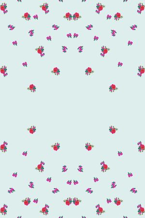 小碎花印花华亿平台图片