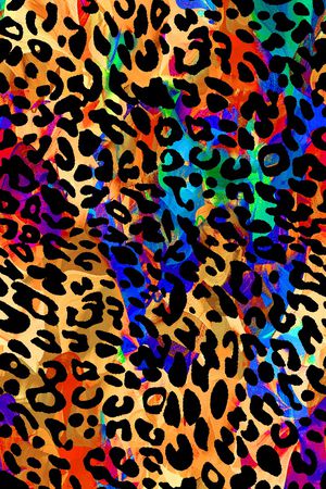 洋阳---动物纹印花华亿平台图片