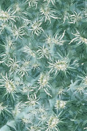 手绘花印花华亿平台图片