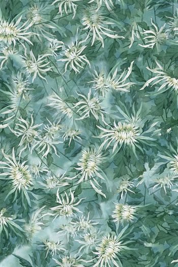 手绘花印花华亿平台图片