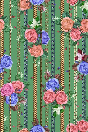 玫瑰印花华亿平台图片