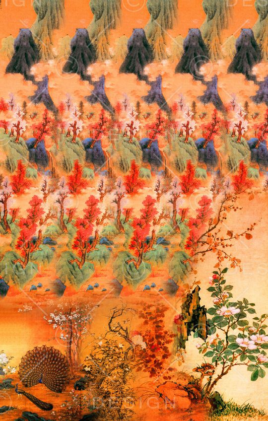 渐变印花华亿平台图片