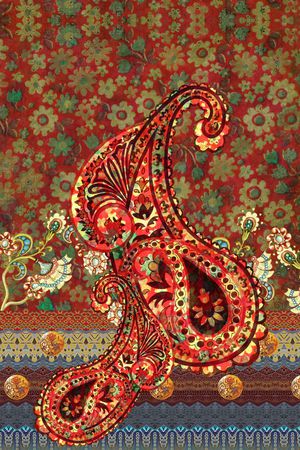 花朵印花华亿平台图片