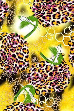 几何印花华亿平台图片