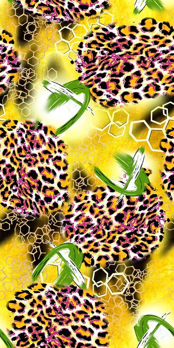 几何印花华亿平台图片