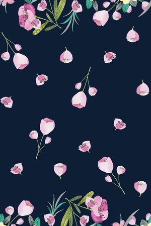 乱花印花华亿平台图片