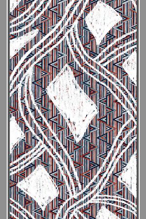 三角形印花华亿平台图片