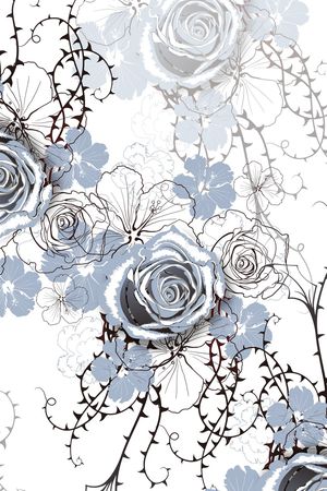 水墨印花华亿平台图片