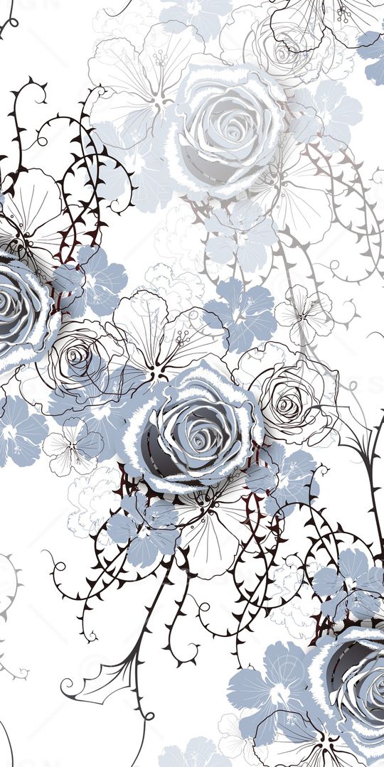 水墨印花华亿平台图片