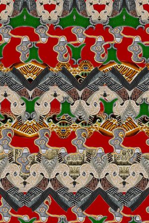 欧式印花华亿平台图片