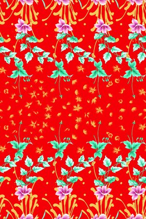 二方连续印花华亿平台图片