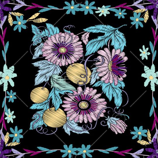 几何印花华亿平台图片