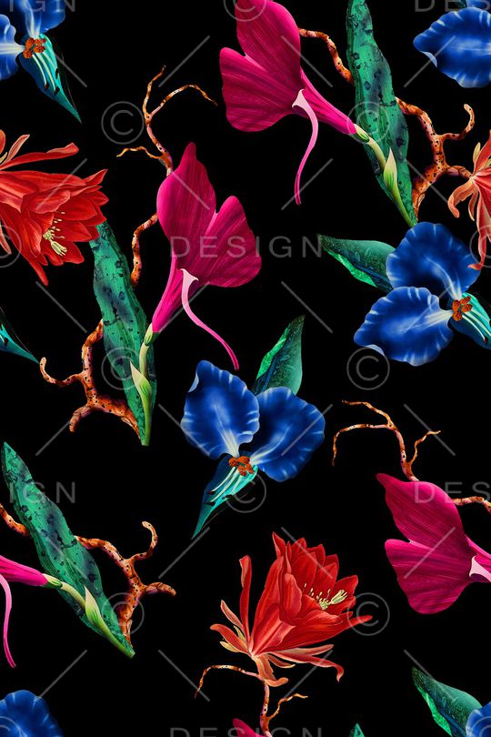 兰花印花华亿平台图片