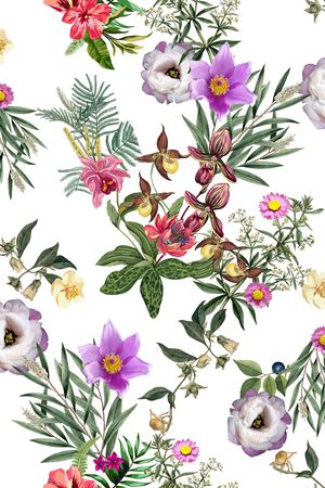 植物印花华亿平台图片