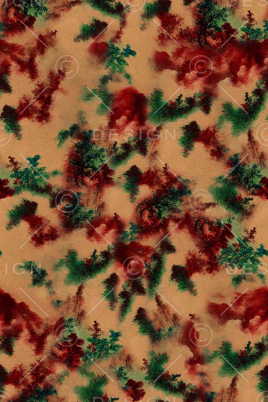 中国风印花华亿平台图片