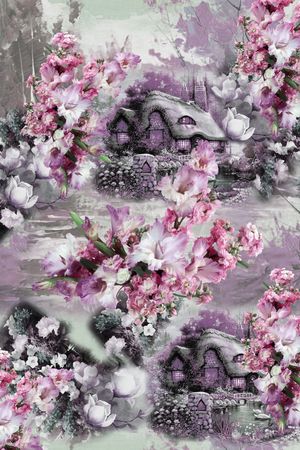 欧式印花华亿平台图片