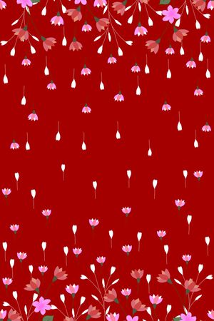 洋阳---花卉印花华亿平台图片