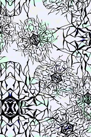 G抽象未来印花华亿平台图片