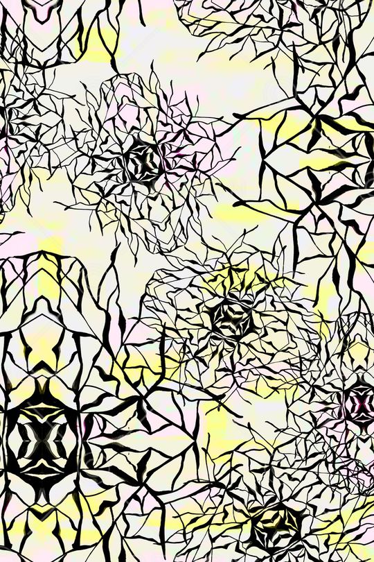 G抽象未来印花华亿平台图片