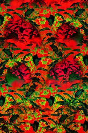 抽象印花华亿平台图片