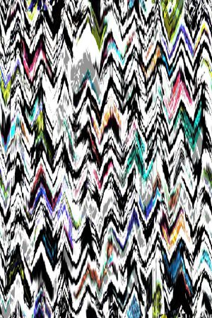 几何条纹印花华亿平台图片