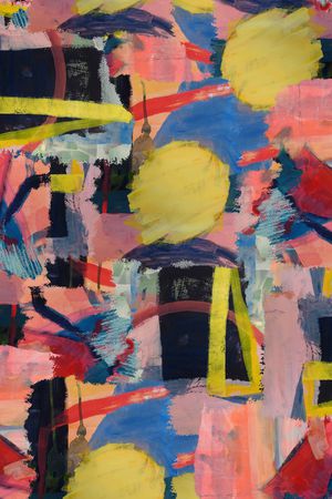 几何印花华亿平台图片