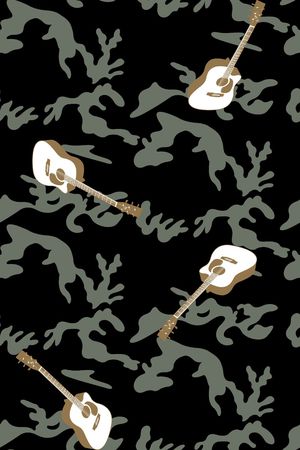 迷彩纹理印花华亿平台图片